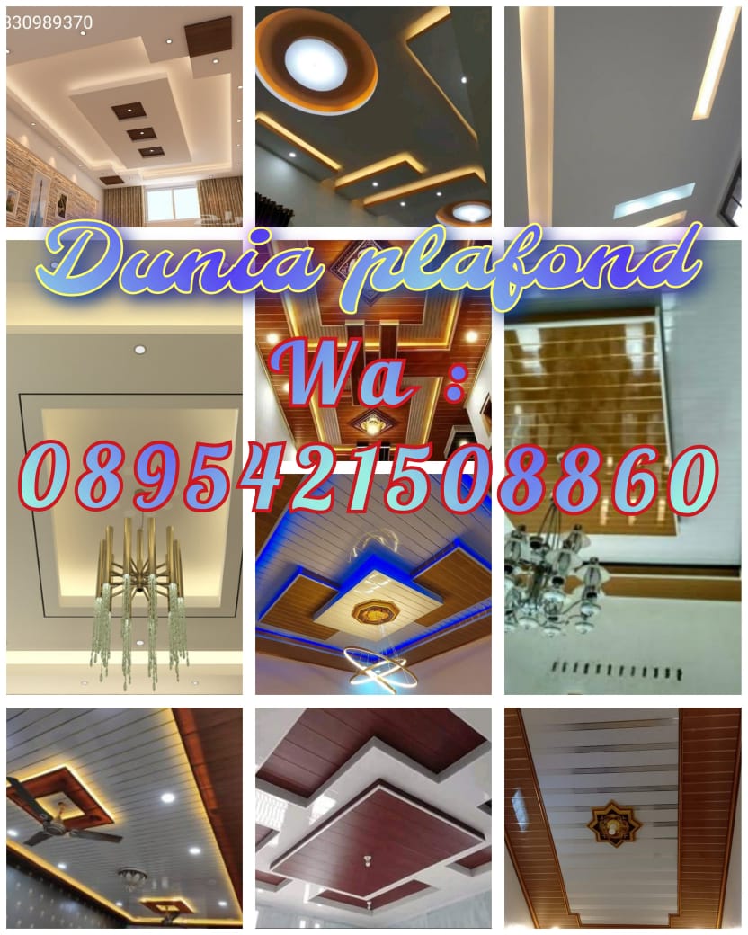 Spesialis Pemasangan plafon, interior dan eksterior rumah anda 